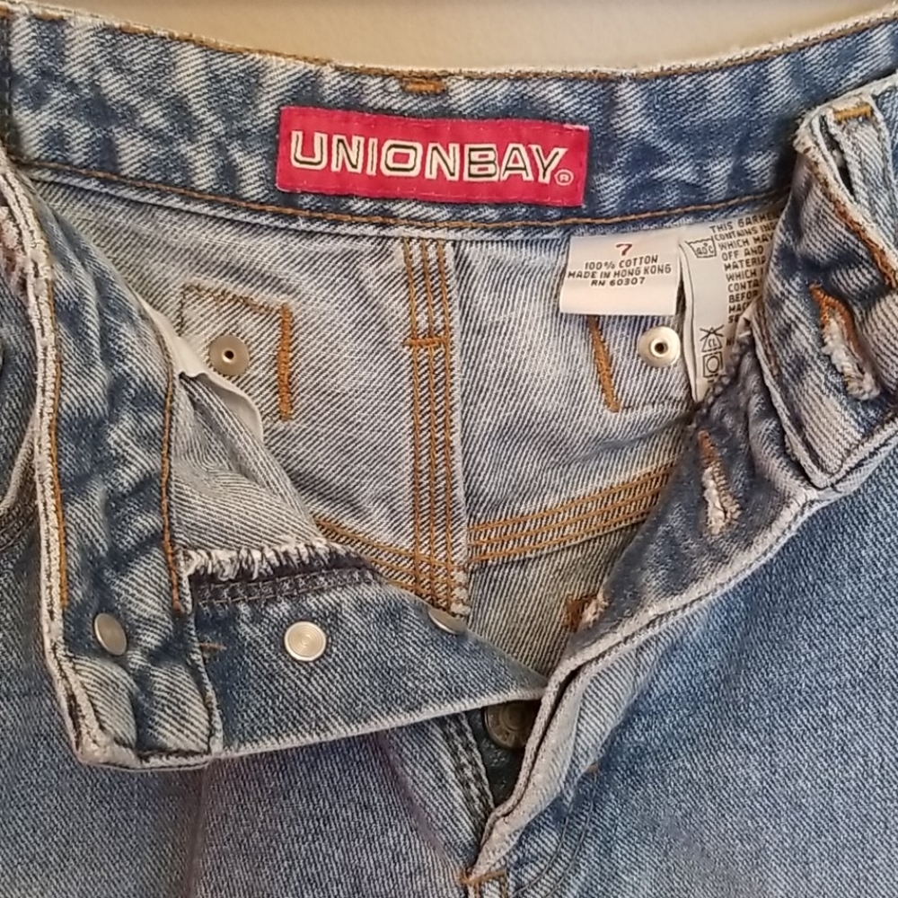 Vintage Unionbay buttonfly jeam shorts - Picture 4 of 5